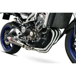 Scorpion Serket Taper Stainless Oval Exhaust - Yamaha MT-09 Full System 2013