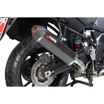 Scorpion Serket Parallel Carbon Oval Exhaust - Suzuki V-Strom 1000 2014 - 2019