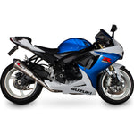 Scorpion Serket Taper Stainless Oval Exhaust - Suzuki GSXR 600/750 K11 Full System 2011 - 2019