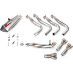 Scorpion Serket Taper Stainless Oval Exhaust - Suzuki GSXR 600/750 K11 Full System 2011 - 2019