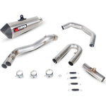 Scorpion Serket Taper Stainless Oval Exhaust - Suzuki Gladius 650 Full System 2009 - 2016