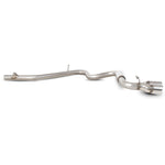 Scorpion Car Exhaust Cat-Back System Twin STW - Audi TT MK2 2.0 TDI Quattro 2009 - 2014