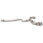 Scorpion Car Exhaust Cat-Back System Quad Daytona - Audi TT MK2 2.0 TDI Quattro 2009 - 2014