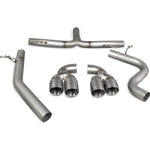 Scorpion Car Exhaust Cat-Back System Quad Daytona - Audi TT MK2 2.0 TDI Quattro 2009 - 2014