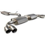 Scorpion Exhaust Cat-Back (Res) Quad Daytona - Audi TT MK2 3.2 V6 2006 - 2014