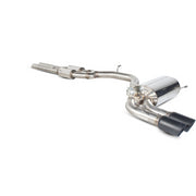 Scorpion Exhaust Cat-Back (Res) Twin Daytona BLK - Audi RS3 11-12