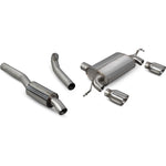 Scorpion Exhaust Cat-Back (Res) Twin Daytona - Audi TT MK1 Quattro 180 / 225 BHP 1998 - 2006