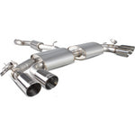 Scorpion Exhaust Cat-Back (Res) Quad Daytona - Audi S3 2.0T 8V 3 Door & Sportback 2013 - 2016