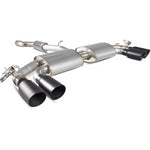 Scorpion Exhaust Cat-Back (Res) Quad Daytona BLK - Audi S3 2.0T 8V 3 Door & Sportback 2013 - 2016