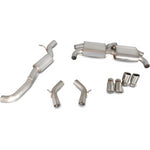 Scorpion Exhaust Cat-Back (Res) Quad Monaco - Audi S3 2.0T 8V 3 Door & Sportback 13+