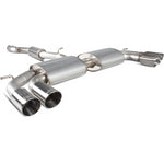 Scorpion Exhaust Cat-Back (Res) Quad Daytona - Audi S3 2.0T 8V 3 Door & Sportback 2013-2016