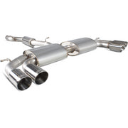 Scorpion Exhaust Cat-Back (Res) Quad Daytona - Audi S3 2.0T 8V 3 Door & Sportback 2013-2016