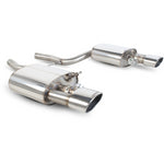 Scorpion Exhaust Rear Silencers Only Twin Evo R - Audi RS4 4.2 V8 B7 2006 - 2008