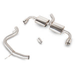 Scorpion Exhaust Turbo-Back De-Cat System Twin Daytona - Audi TT MK2 2.0 TFSi 06+