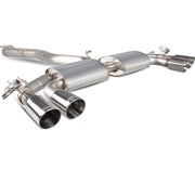 Scorpion Exhaust Cat-Back (Valved) Quad Daytona - Audi S3 2.0T 8V 3 Door & Sportback 2013 - 2016