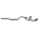 Scorpion Exhaust Cat-Back Twin Daytona BLK - Ford Focus MK2 RS 2009 - 2011