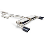 Scorpion Exhaust Cat-Back Twin Daytona BLK - Ford Focus MK2 ST 225 2.5 Turbo 2006-2011