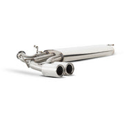 Scorpion Exhaust Rear Silencer Twin Lemans - Peugeot 206 2.0 GTI 180 03-06