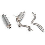 Scorpion Exhaust Half System (Res) Twin Monaco - Renault Megane RS225 2004 - 2009