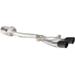 Scorpion Exhaust Cat-Back Twin Daytona BLK - Seat Leon Cupra R 2.0 TSI 265 PS 2010 - 2012