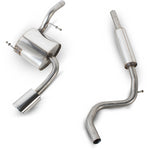 Scorpion Exhaust Cat-Back (Resonated) Evo R - Volkswagen Lupo GTI 2001 - 2005