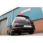 Scorpion Exhaust Cat-Back (Resonated) Quad Daytona - Volkswagen Golf MK7 R 2014 - 2016