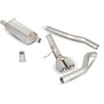 Scorpion Exhaust Cat/DPF Back (Resonated) Twin Daytona - Volkswagen Transporter T5 & Caravelle 2003 - 2015