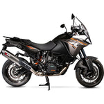 Scorpion Serket Parallel Stainless Oval Exhaust - KTM 1190 Adventure 2013-2016