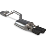 Scorpion Exhaust Cat-Back System (Res) Twin Daytona BLK - Volkswagen CC 2.0 TSi 12+