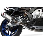 Scorpion Serket Super Stock De-Cat Titanium Oval Exhaust - Yamaha YZF R1 & R1M 2015 - 2018