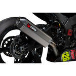 Scorpion Serket Super Stock De-Cat Titanium Oval Exhaust - Kawasaki Ninja ZX10R 2016 - 2018