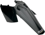 UFO Rear Fender & Side Panels Unit - KTM SX 125/250 & SXF 250/450/525 2004-06 - Black