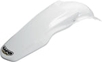 UFO Rear Fender - Suzuki RM 125/250 2003-12 - White