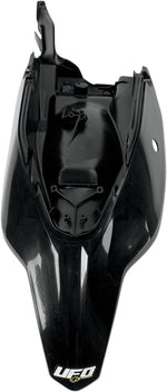 UFO Rear Fender & Side Panel Unit - KTM SX65 2009-15 - Black