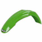 UFO Restyle Front Fender - Kawasaki KLX110 2002-09, KX65 2001-18 - Green