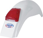 UFO Universal Vintage Rear Fender With Tail Light - Fits 1975-79 - White