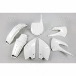 UFO Restyle Plastics Kit - Kawasaki KX85 2001-12 - White