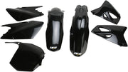 UFO Plastics Kit - Suzuki RM 125/250 2003-05 - Black