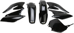 UFO Plastics Kit - Suzuki RMZ250 2004-06 - Black