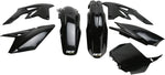 UFO Plastics Kit - Suzuki RMZ250 2007-08 - Black