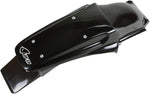 UFO Enduro Rear Fender With Tail Light - Suzuki RM 125/250 1993-95 - Black