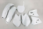 UFO Plastics Kit - Suzuki RM 125/250 2006-12 - White