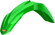 Cycra Front Fender - Kawasaki KXF450 2016-2017 - Fluorescent Green