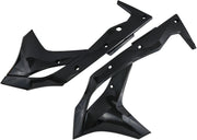 UFO Radiator Scoops - Kawasaki KXF250 2017-18 - Black