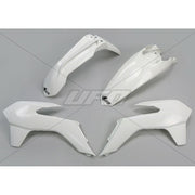 UFO Standard Plastics Kit - KTM EXC 125/200/250/300/450/500 2014-16 - White