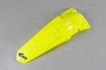 UFO Rear Fender - Suzuki RMZ250 2010-18 - Fluo Yellow