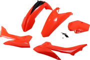 UFO Plastics Kit - KTM SX85 2013-17 - Fluro Orange