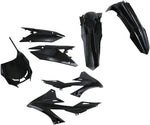 UFO Plastics Kit - Suzuki RMZ250 2019-20, RMZ450 2018-20 - Black