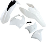 UFO Plastics Kit - KTM EXC 125/200/250/400/450/530 2009-11 - White