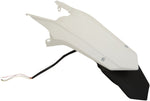 UFO Rear Fender With Tail Light - Husqvarna FE 250/350/450/501 2014-18, TE 125/250/300 2014-17 - White